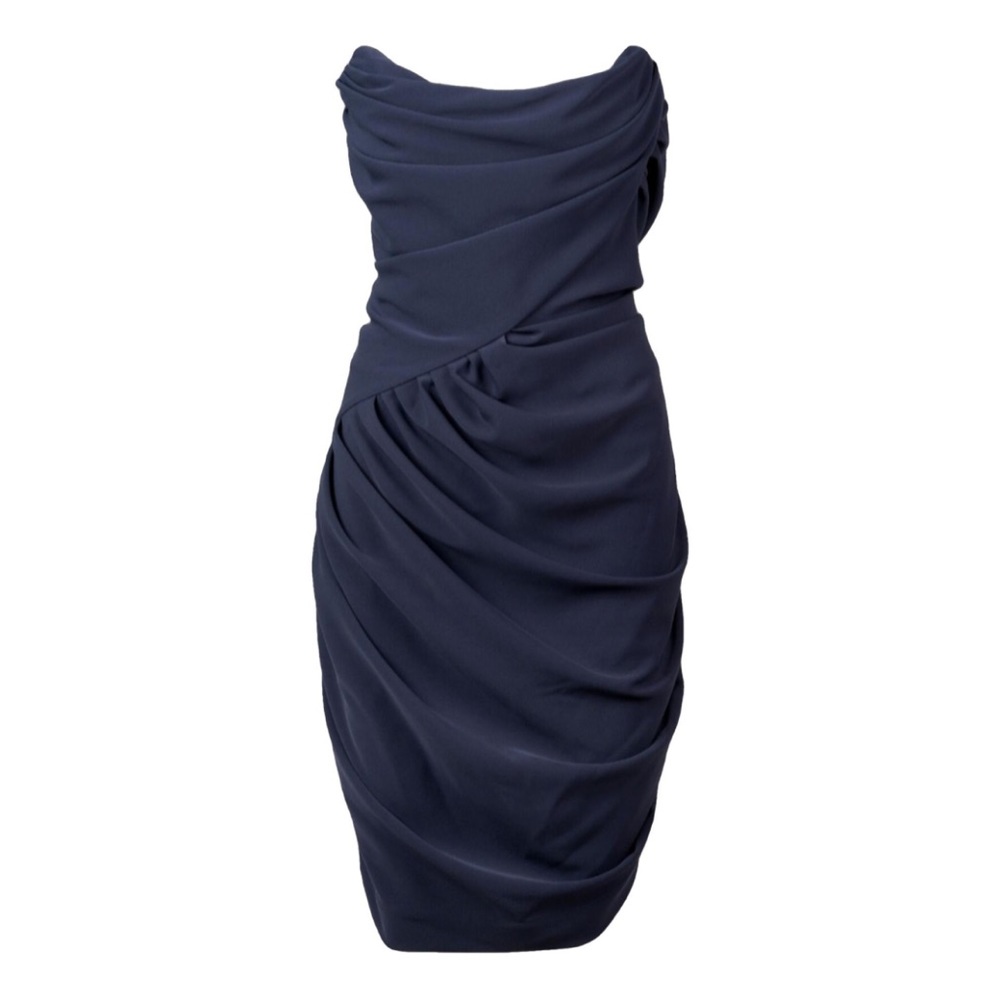 Vivienne Westwood blue pointed mini dress (original price 2440 USD)